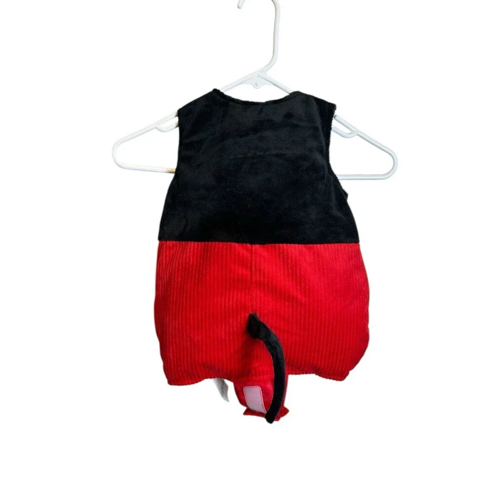 Disney Store Plush Mickey Mouse Halloween Costume Size 6-12 Months